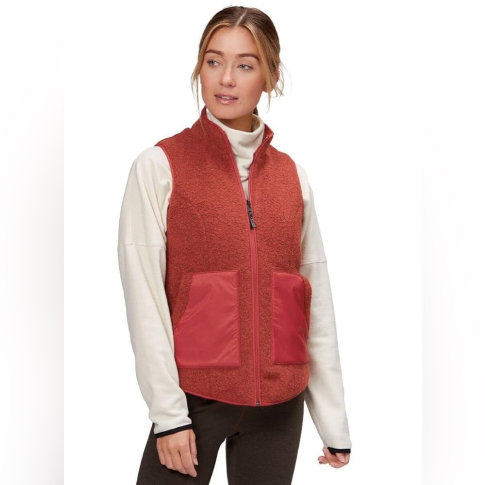 Smartwool Reversible Wool Burgundy Vest